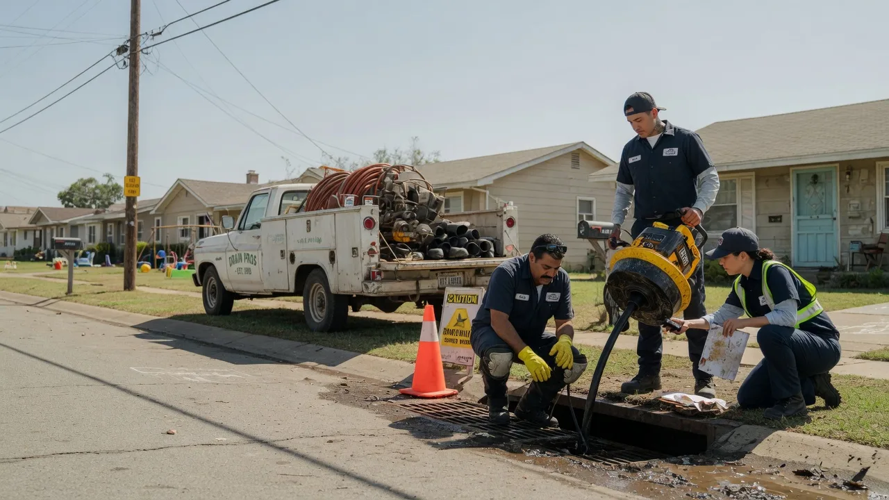 Drain Cleaning in Thornfield, MO near me